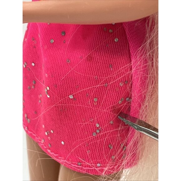 VINTAGE GLITTER HAIR BARBIE DOLL MATTEL # 10968 LONG Blonde HAIR 1993 - Picture 10 of 16